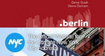 Ciudades y Dominios: Nueva York (.nyc) y Berlin (.berlin), entre muchos otros