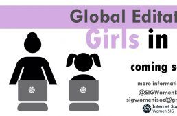 Unite al 1er GLOBAL EDITATHON “GIRLS IN ICT 2018”