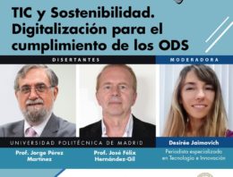 Mundo Conectado: Webinar “TIC y Sostenibilidad. Digitalización para el cumplimiento de los Objetivos de Desarrollo Sostenible (ODS)”.