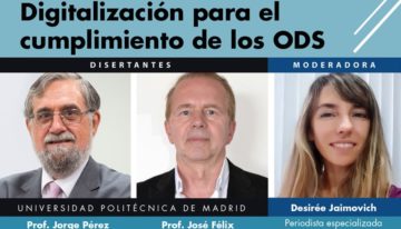 Mundo Conectado: Webinar “TIC y Sostenibilidad. Digitalización para el cumplimiento de los Objetivos de Desarrollo Sostenible (ODS)”.