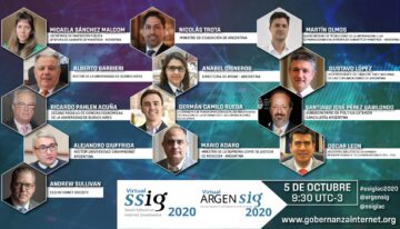 New Open Call: Apply to a fellowship for the 12th South School of Internet Governance – Buenos Aires 2020