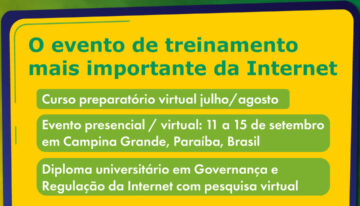 Candidate-se a uma bolsa de estudos! South School on Internet Governance 2023